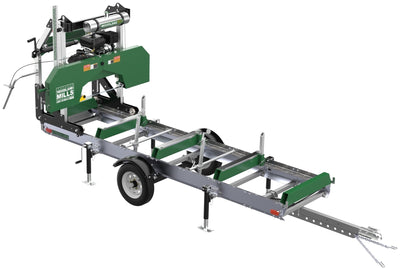Woodland Mills HM130MAX Trailer Mounted Sawmill