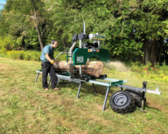 Woodland Mills HM122 Trailer Mounted Sawmill