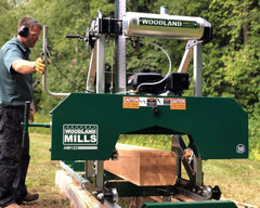 Woodland Mills HM122 Ground Mounted Sawmill