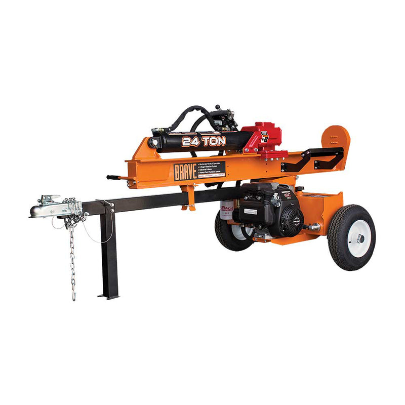 Brave Log Splitter | 24-Ton | Horizontal & Vertical | Honda GC160