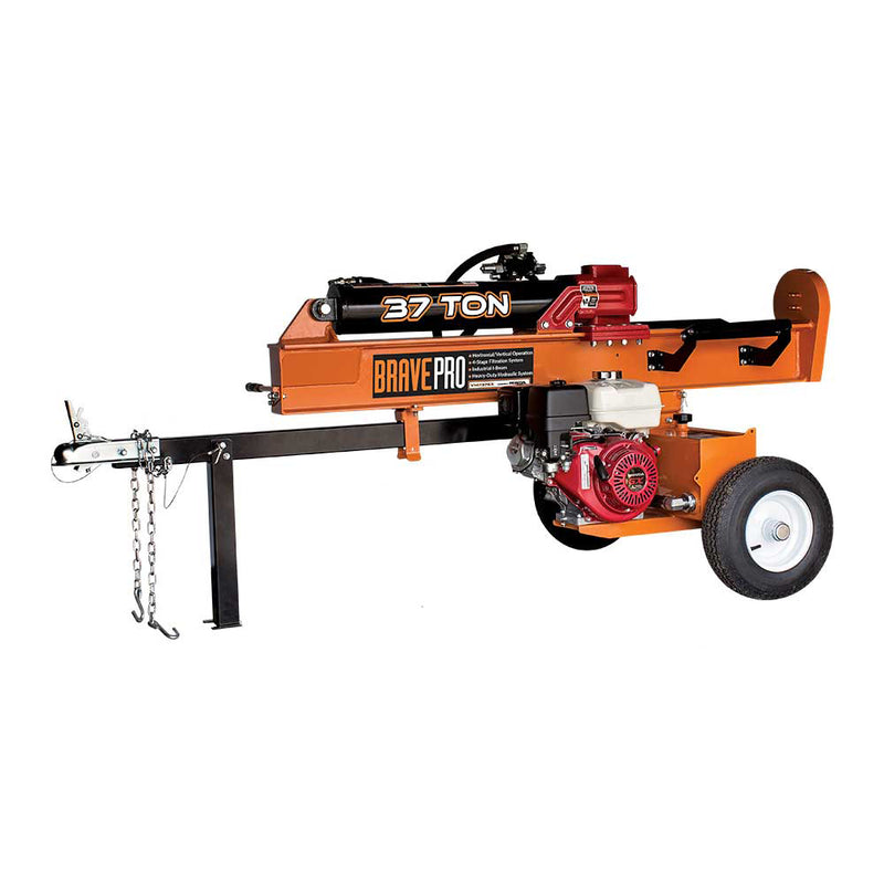 BravePro Log Splitter | 37-Ton | Horizontal & Vertical | Honda GX270