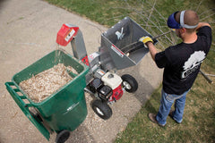 Dosko Wood Chipper | 4 In. Portable | Honda GX | 13-21T-13H