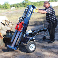 Iron & Oak Log Splitter | 24-Ton | Tow-Behind | Honda GX160