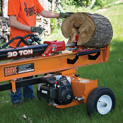 Brave Log Splitter | 30-Ton | Horizontal & Vertical | Honda GC190