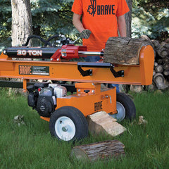 Brave Log Splitter | 30-Ton | Horizontal & Vertical | Honda GC190