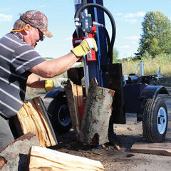 Iron & Oak Log Splitter | 24-Ton | Tow-Behind | Honda GX160