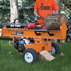 Brave Log Splitter | 30-Ton | Horizontal & Vertical | Honda GC190