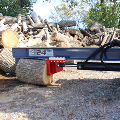 Iron & Oak Log Splitter | 24-Ton | Skid Steer Mount