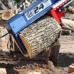 Iron & Oak Log Splitter | 24-Ton | Skid Steer Mount