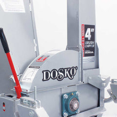 Dosko Wood Chipper | 4 In. Portable | Honda GX | 13-21T-13H