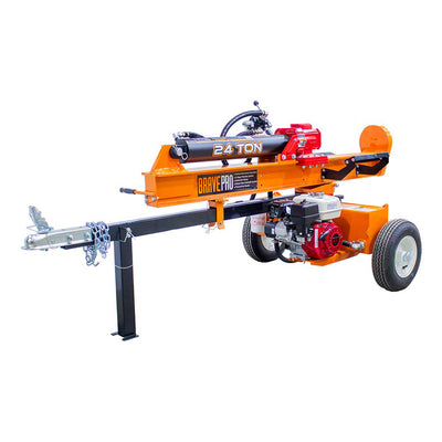 BravePro Log Splitter | 24-Ton | Horizontal & Vertical | Honda GX160