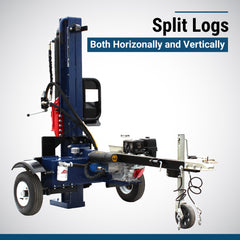 Iron & Oak Log Splitter | 30-Ton | Tow-Behind | Honda GX270