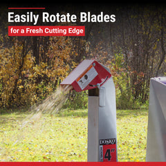 Dosko Wood Chipper | 4 In. Portable | Honda GX | 13-21T-13H