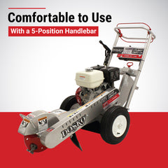 Dosko Stump Grinder | 13 HP Walk-Behind | Honda GX390 | 337-13HC