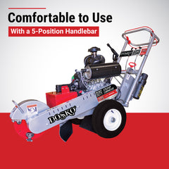 Dosko Stump Grinder | 20 HP Walk-Behind | Honda GX630 | 620-20HE