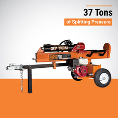 BravePro Log Splitter | 37-Ton | Horizontal & Vertical | Honda GX270