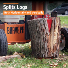 BravePro Log Splitter | 37-Ton | Horizontal & Vertical | Honda GX270