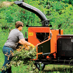 Bear Cat Brush Chipper | 9 In. Road Towable | Kubota Diesel 24.8 HP | CH911DH