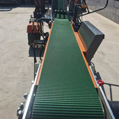 FP-480S firewood processor feeding conveyor 2400mm automatic splitting