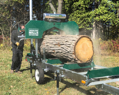 Woodland Mills HM130MAX Trailer Mounted Sawmill