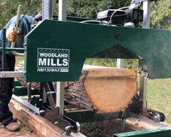 Woodland Mills HM130MAX Ground Mounted Sawmill