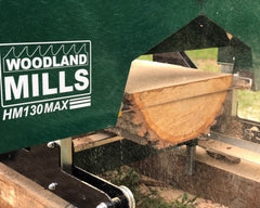 Woodland Mills HM130MAX Ground Mounted Sawmill