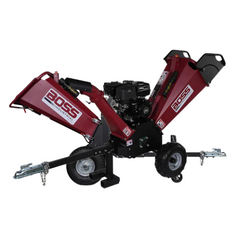 Boss Industrial 5 Inch 15hp Gas Briggs & Stratton Powered Chipper Shredder with Electric Start