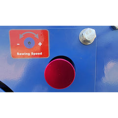 FP-480FR firewood processor sawing speed knob adjustable hydraulic